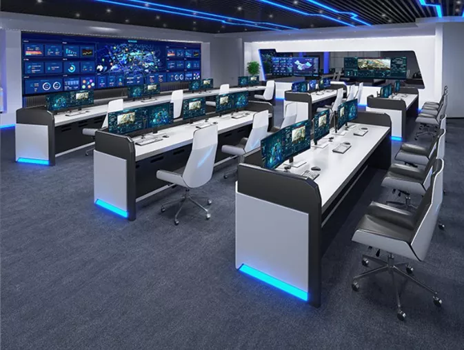 Bảng điều khiển giám sát phòng điều khiển
